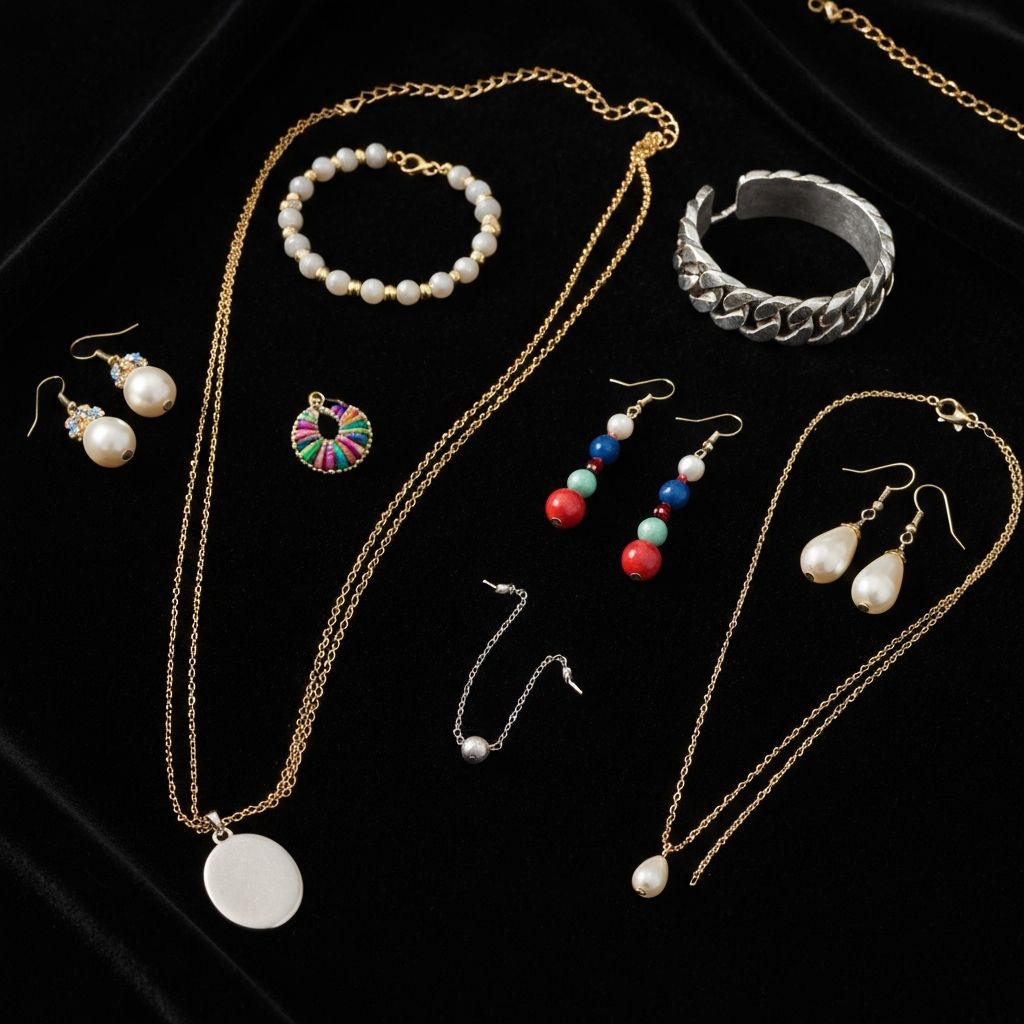 Collares y Aretes